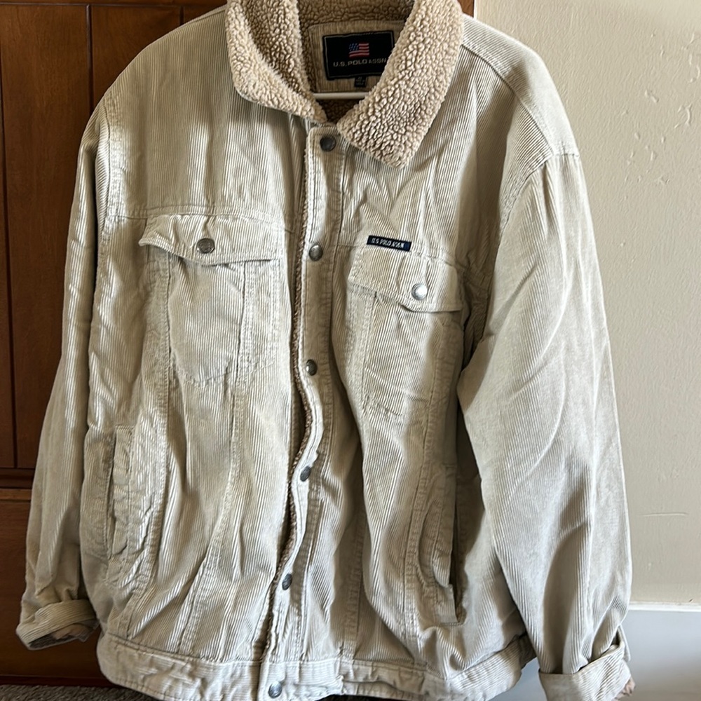 Oversized Polo Corduroy Jacket